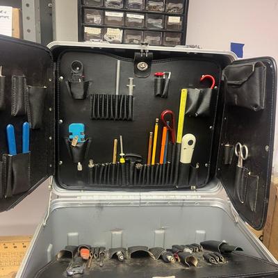 Two Lineman Boxes With Contents (B1-MG)