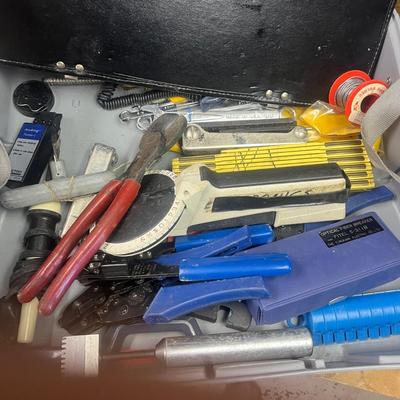 Two Lineman Boxes With Contents (B1-MG)