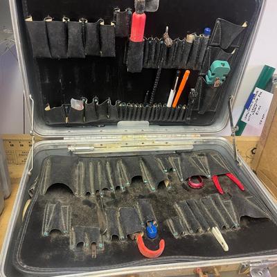 Two Lineman Boxes With Contents (B1-MG)