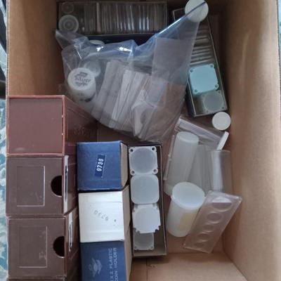 Box Full of coin holders