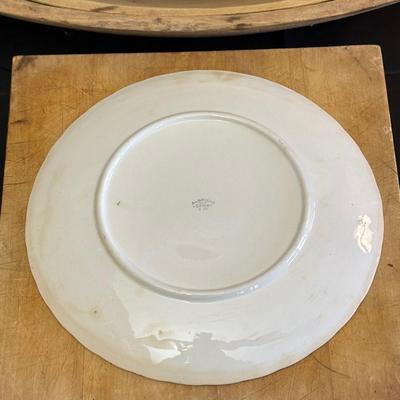 Primitive Wood Bowls, Rolling Pins, Cutting Board and China Plate