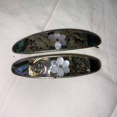 Lot of vintage to now hair accessories.