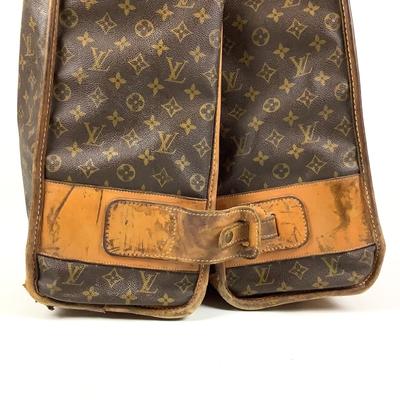 529 Authentic Vintage LOUIS VUITTON 1970's Foldable Suitcase