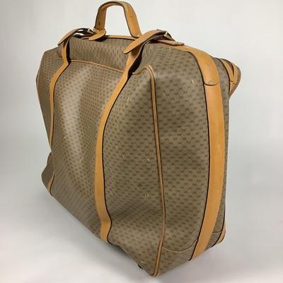 530 Vintage GUCCI Micro Monogram GG Suitcase