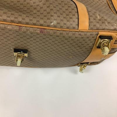 530 Vintage GUCCI Micro Monogram GG Suitcase