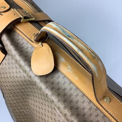 530 Vintage GUCCI Micro Monogram GG Suitcase