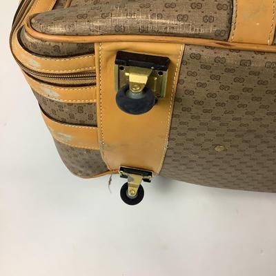 530 Vintage GUCCI Micro Monogram GG Suitcase