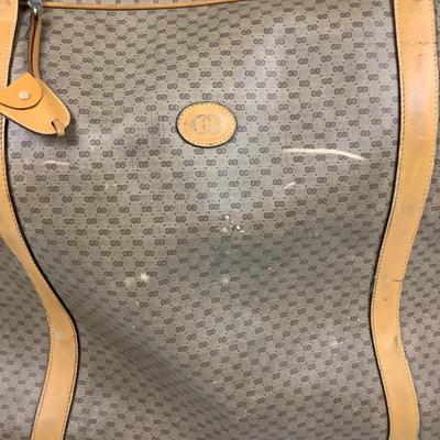 530 Vintage GUCCI Micro Monogram GG Suitcase