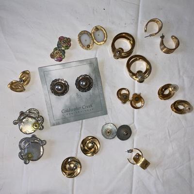 Lot of vintage to now pierced earrings
