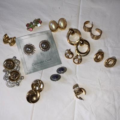 Lot of vintage to now pierced earrings