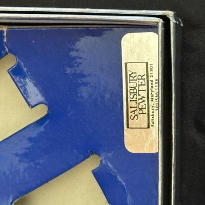 Silver plated Julep Cups & Pewter Napkin Rings