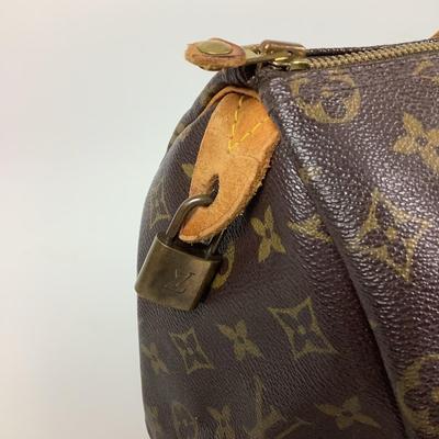 531 Vintage LOUIS VUITTON Monogram Speedy 30 Satchel Bag with Strap