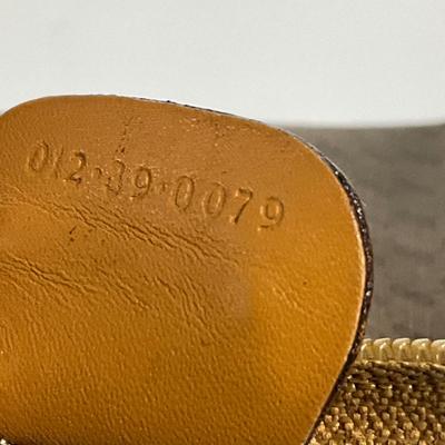 532 As Is Vintage Gucci Micro Monogram Overnight Bag
