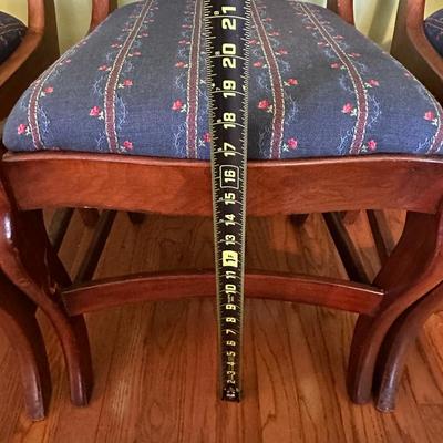 Vintage Carved Wooden Chairs