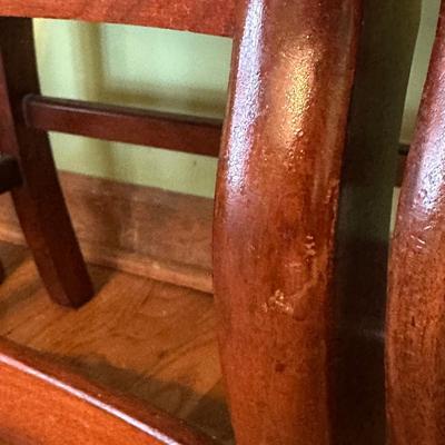 Vintage Carved Wooden Chairs