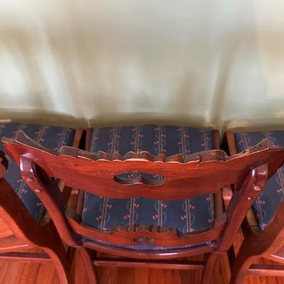 Vintage Carved Wooden Chairs