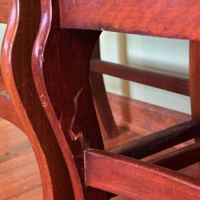 Vintage Carved Wooden Chairs