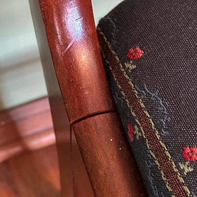 Vintage Carved Wooden Chairs