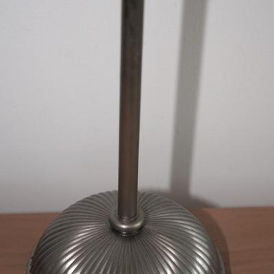 HANDY CHROME ADJUSTABLE TABLE LAMP 28" WITH SHADE