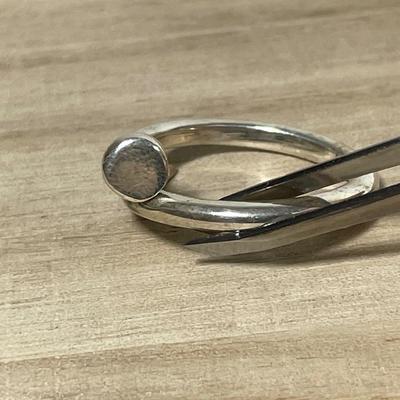Sterling Silver Nail ring 8