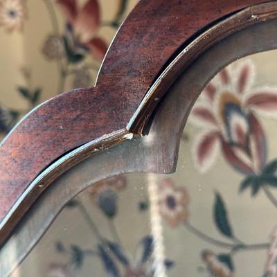 Vintage Wood Display Cabinet