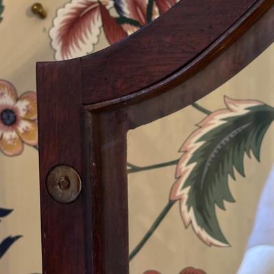 Vintage Wood Display Cabinet