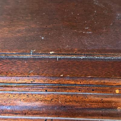 Vintage Wood Display Cabinet