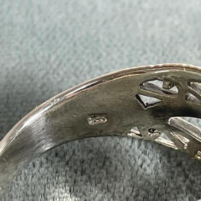 Sterling Silver filigree ring 10