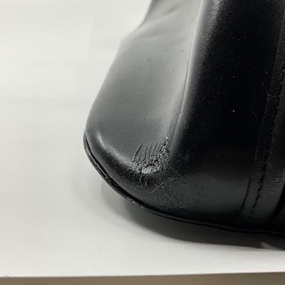 535 LONGCHAMP Black Leather Purse