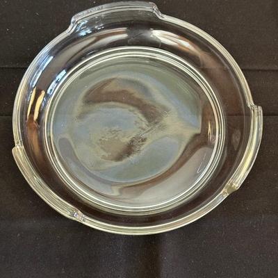 Vintage Glass Punch Bowl and Cups with Frosted Leaf Pattern