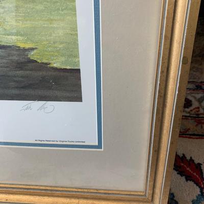 Backwater Woodies by John Obolewicz Signed Numbered Matted/Framed