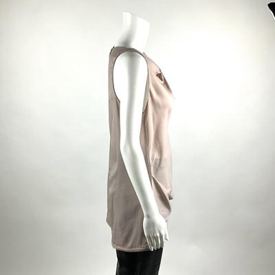 539 HELMUT LANG Light Pink Mock Neck Shirt Size S