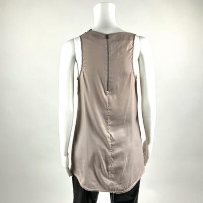 539 HELMUT LANG Light Pink Mock Neck Shirt Size S