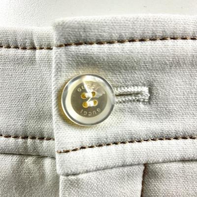 540 GUCCI New with Tags 2007 Collection White Pants Size 42