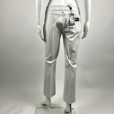 540 GUCCI New with Tags 2007 Collection White Pants Size 42