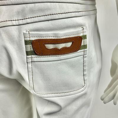 540 GUCCI New with Tags 2007 Collection White Pants Size 42