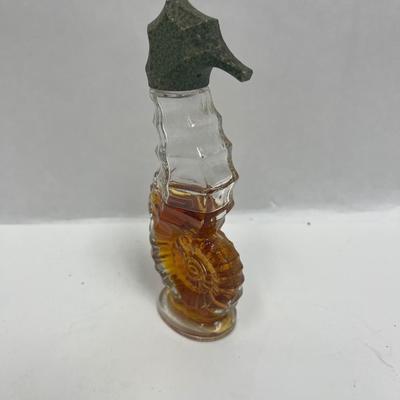 Vintage Avon Sea Horse Skin So Soft Bath Oil Decanter 6 fl oz