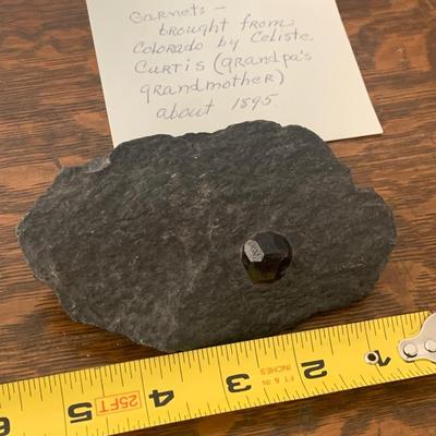 Metamorphic Rock w/ Imbedded Garnet