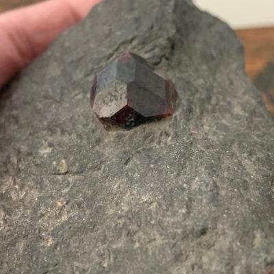 Metamorphic Rock w/ Imbedded Garnet