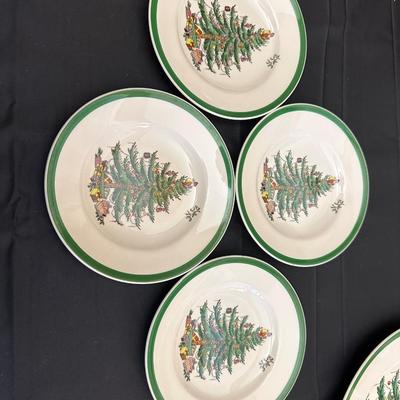 Spode Christmas Plates, Coffee Mugs and Pitcher
