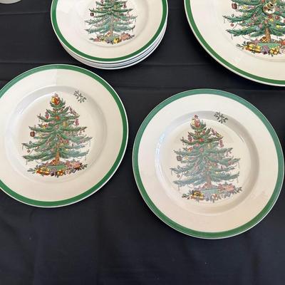Spode Christmas Plates, Coffee Mugs and Pitcher