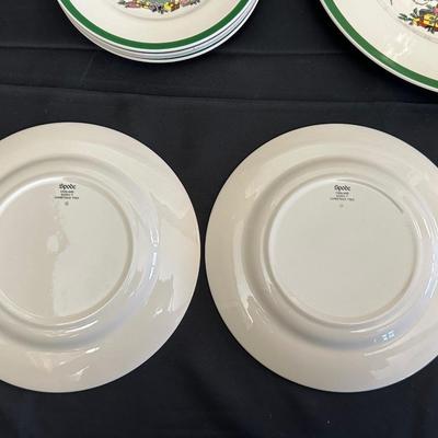 Spode Christmas Plates, Coffee Mugs and Pitcher