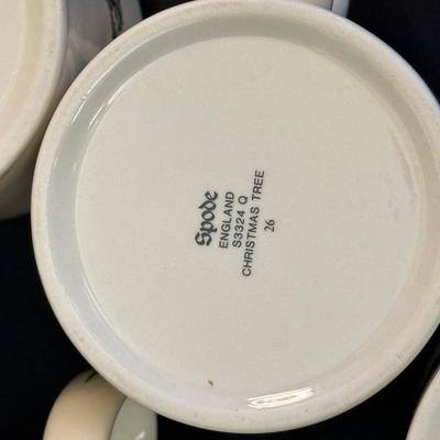 Spode Christmas Plates, Coffee Mugs and Pitcher