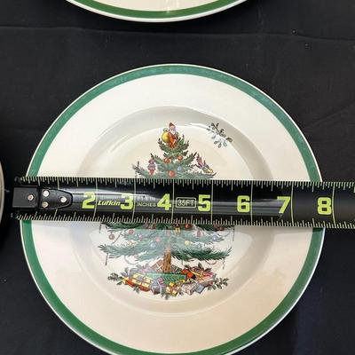 Spode Christmas Plates, Coffee Mugs and Pitcher