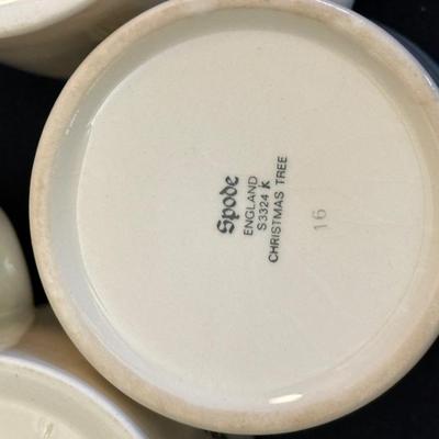 Spode Christmas Plates, Coffee Mugs and Pitcher