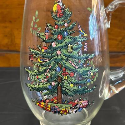 Spode Christmas Plates, Coffee Mugs and Pitcher