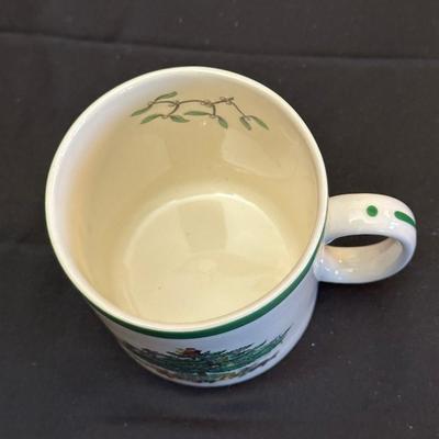 Spode Serving Plate, Trinket dishes, Coffee Mugs & Baby’s First Christmas Tea Cups