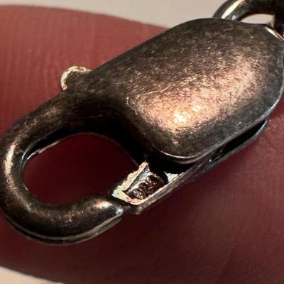 Lot of Vintage 7” Sterling Silver Bezel Bracelets