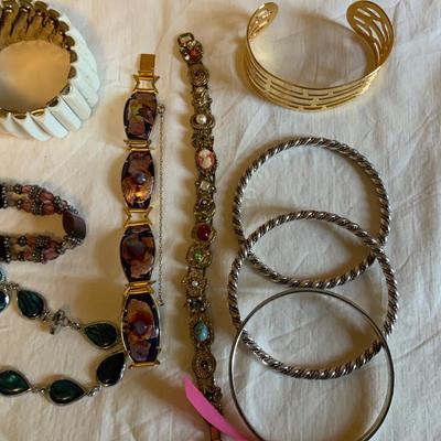 Lot of Vintage to Now Misc Bracelets