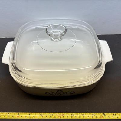 Vintage Corningware Blue Cornflower Casserole Dish